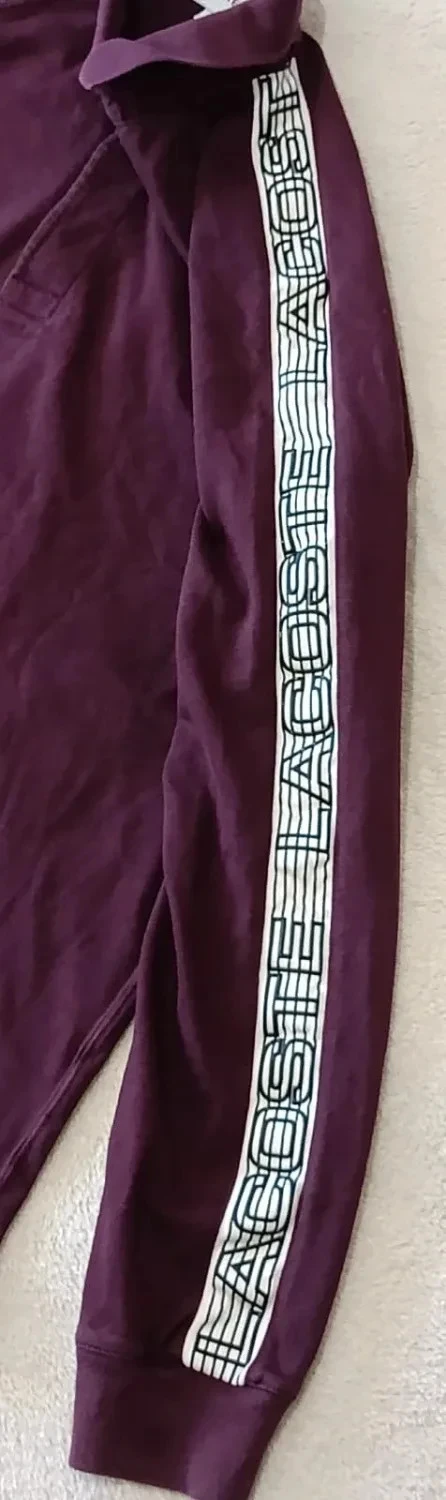 Polo Lacoste mangas largas burdeos Talla 4 – photo 10
